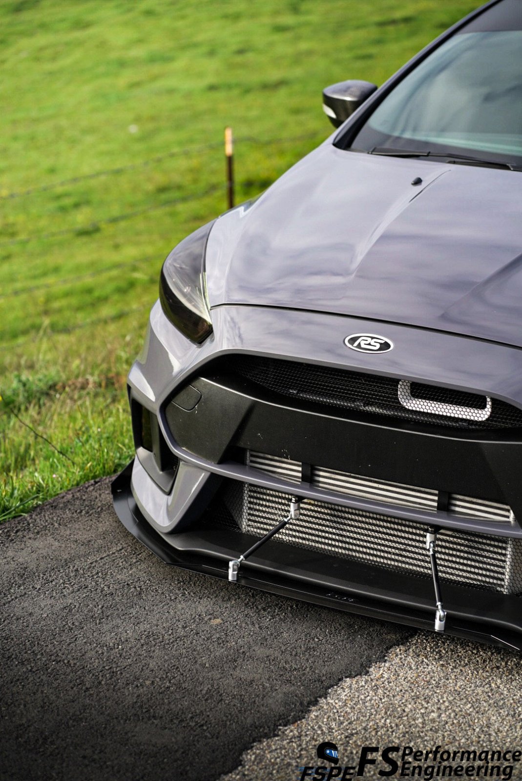 Ford Focus RS (2016-2018) Front Splitter V3 - FSPE