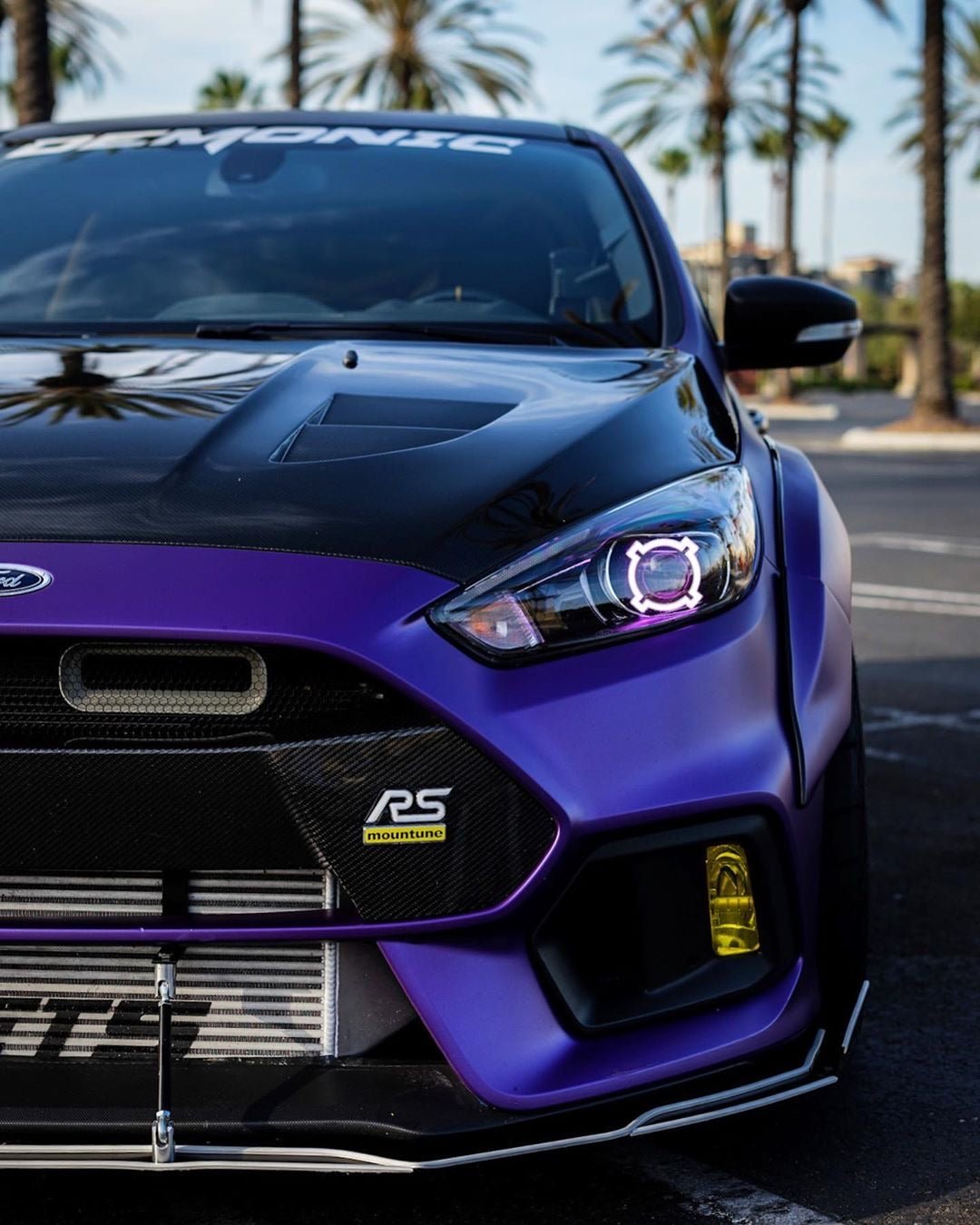 Ford Focus RS (2016-2018) Front Splitter V3 - FSPE