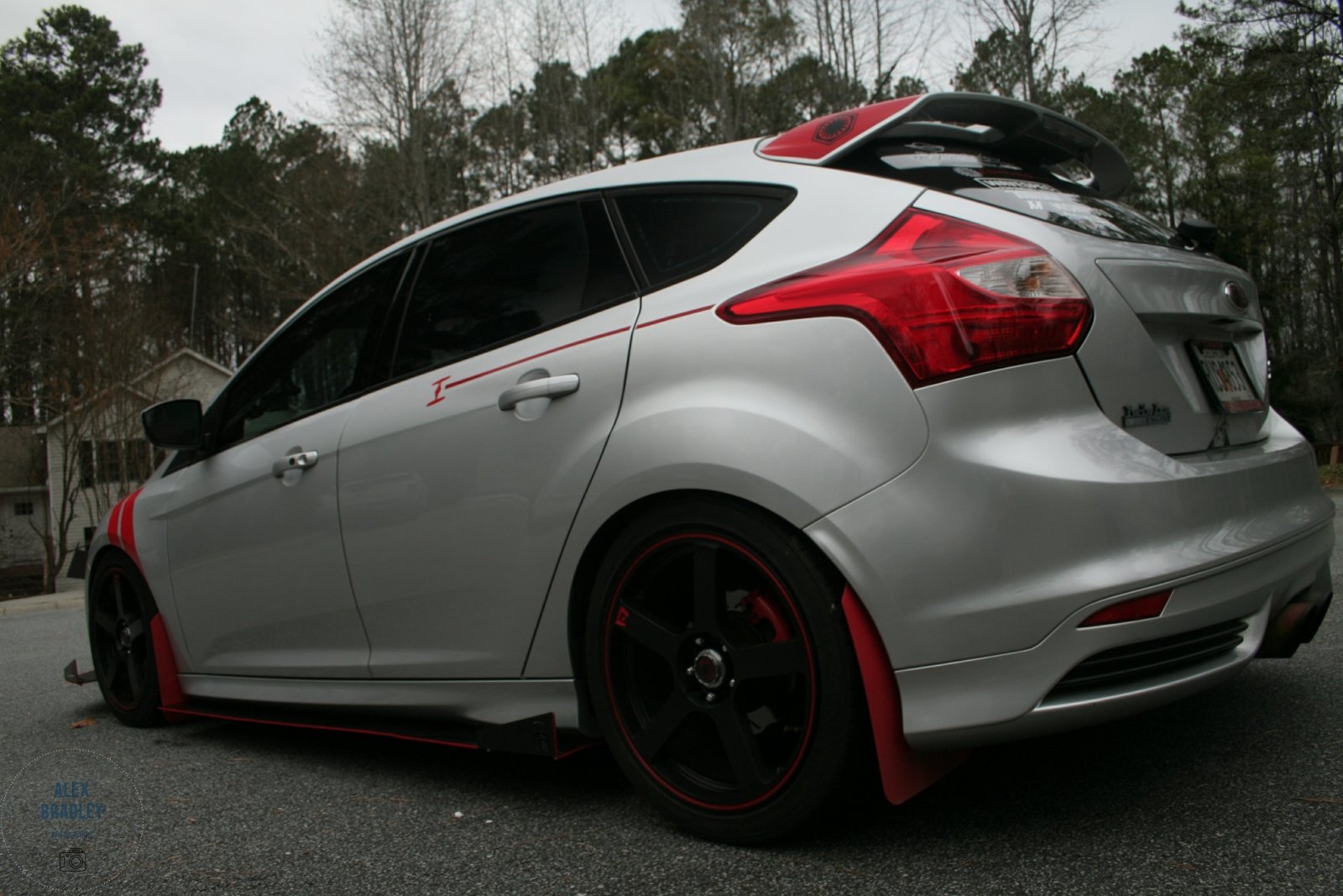 Ford Focus RS (2016-2018) & ST (2011-2018) Side Skirts V4 - FSPE