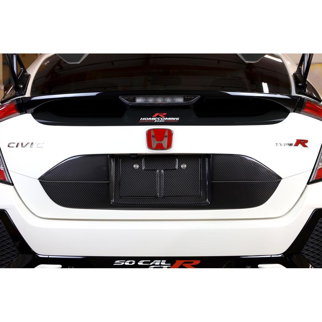 Honda FK8 Civic Type R License Plate Backing 2017 - 2021