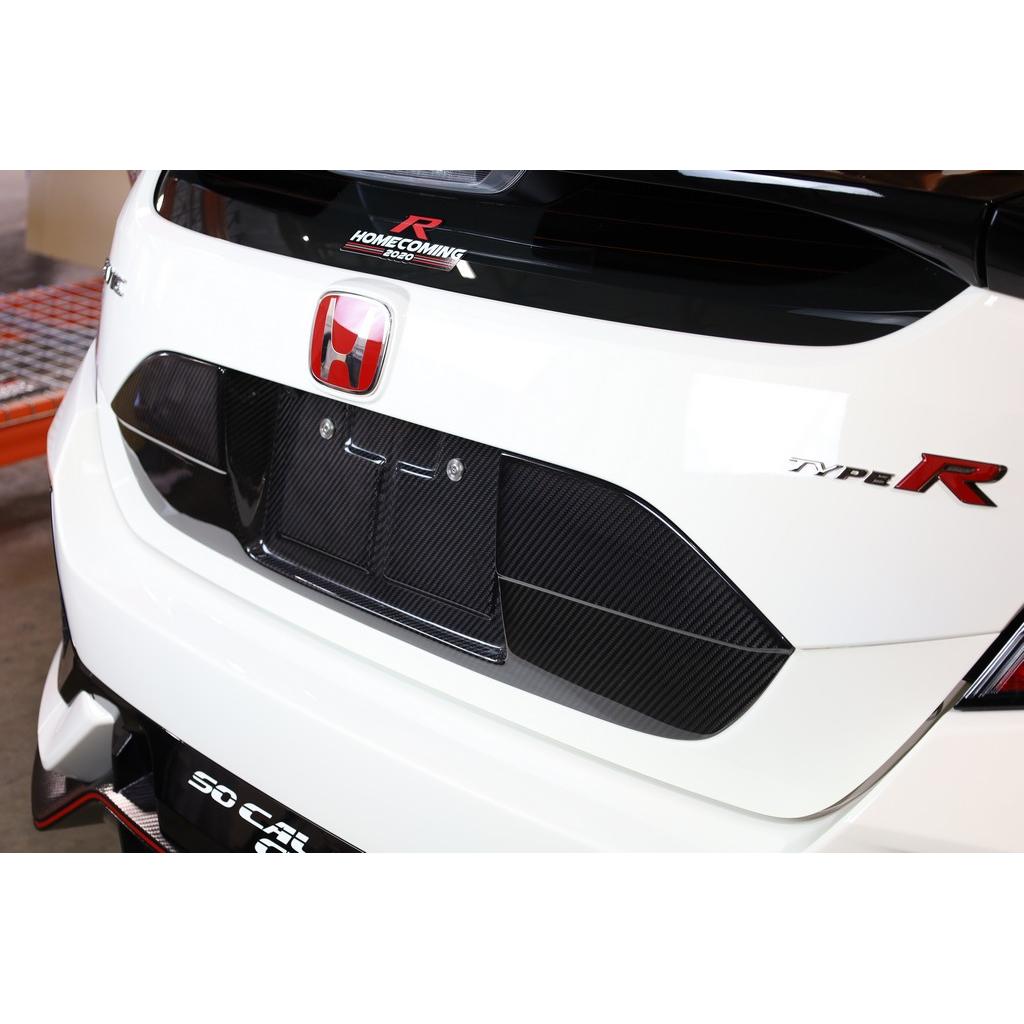 Honda FK8 Civic Type R License Plate Backing 2017 - 2021