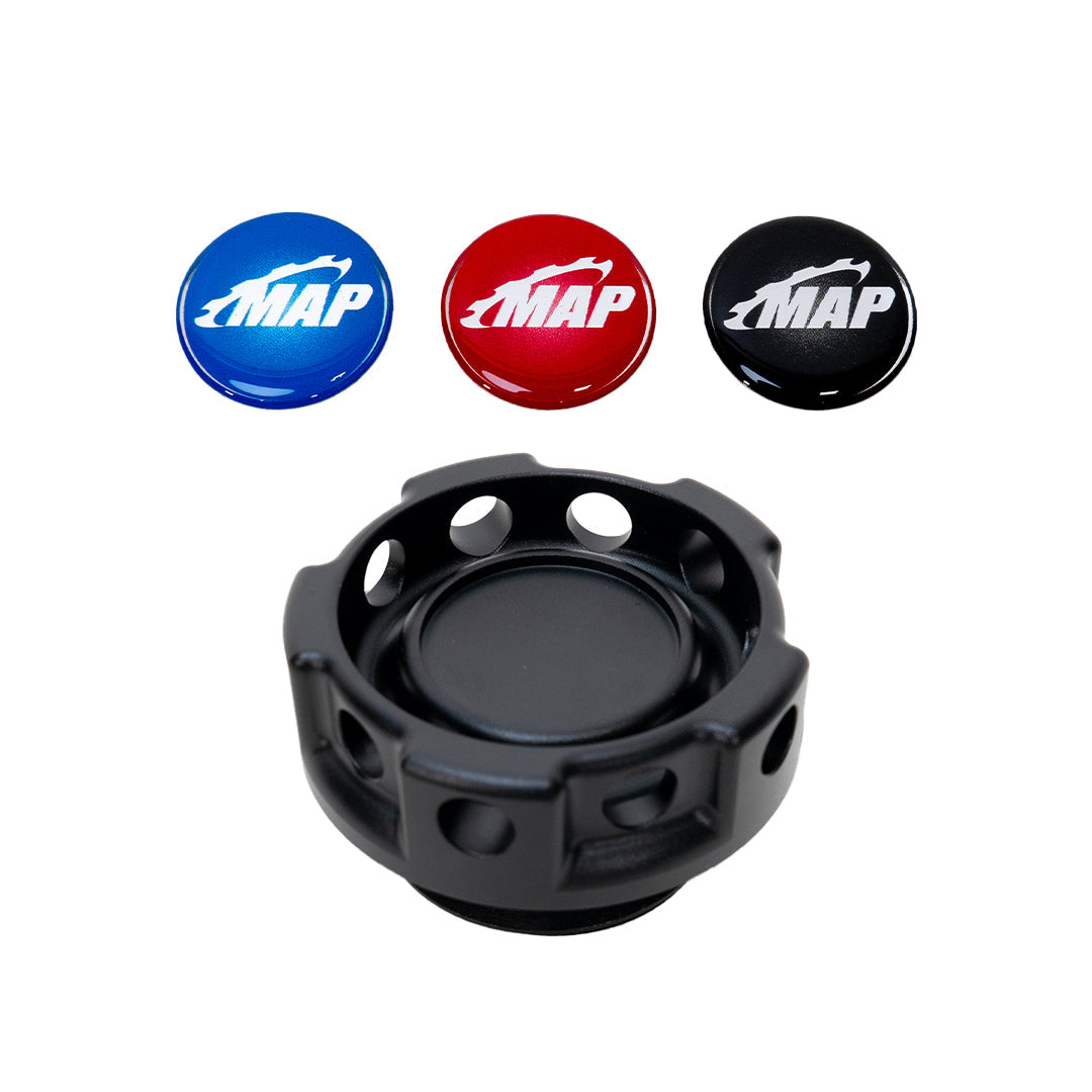 MAPerformance Billet Subaru Oil Cap | SUB-4G-OC-BK