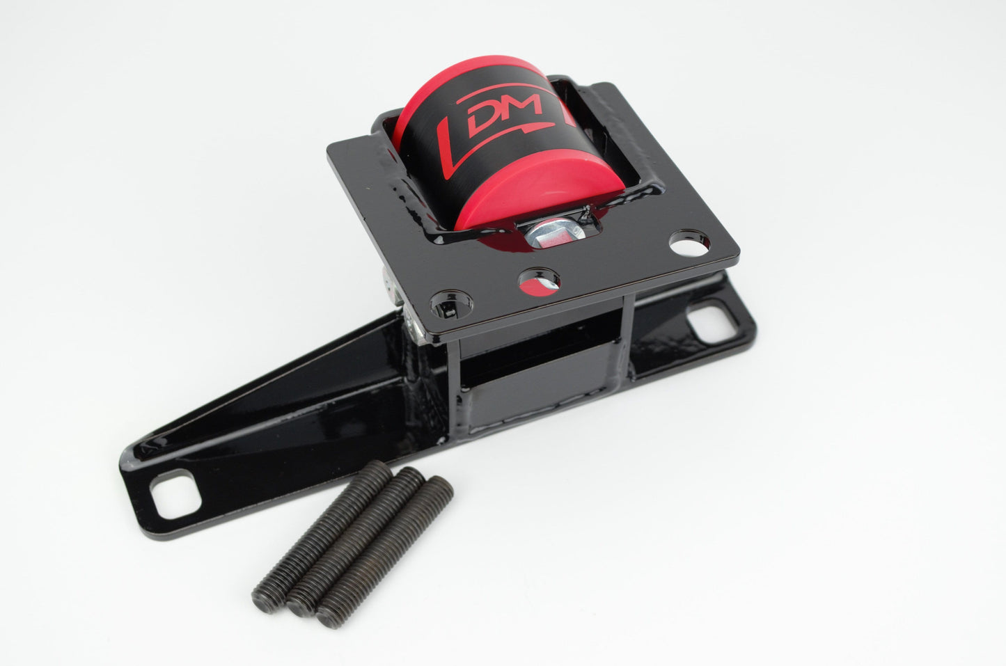 Damond Motorsports-Focus ST/RS Passenger Side Motor Mount-Black-Red-Race at Damond Motorsports