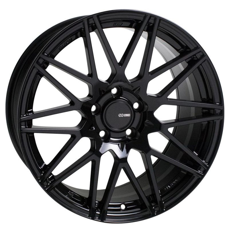 Enkei TMS 17x9 5x114.3 40mm Offset 72.6mm Bore Gloss Black Wheel