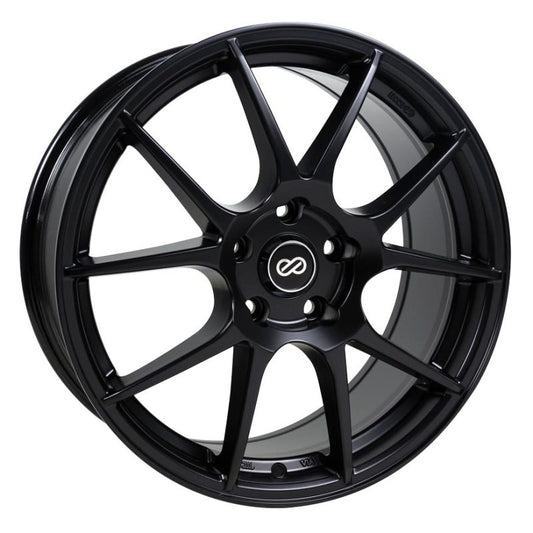 Enkei YS5 18x8 5x114.3 50mm Offset 72.6mm Black Paint Wheel