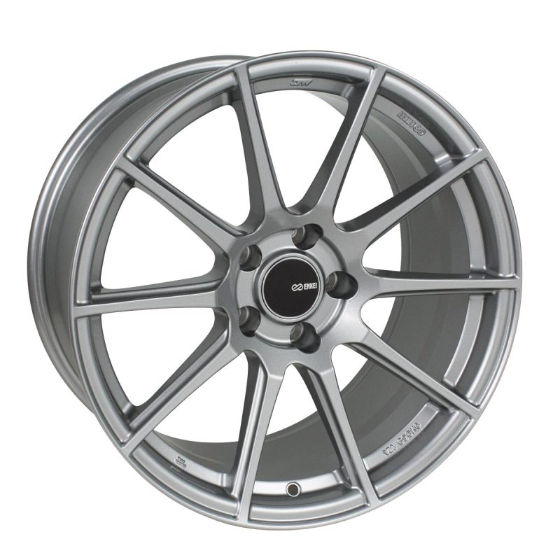 Enkei TS10 17x9 5x114.3 35mm Offset 72.6mm Bore Grey Wheel