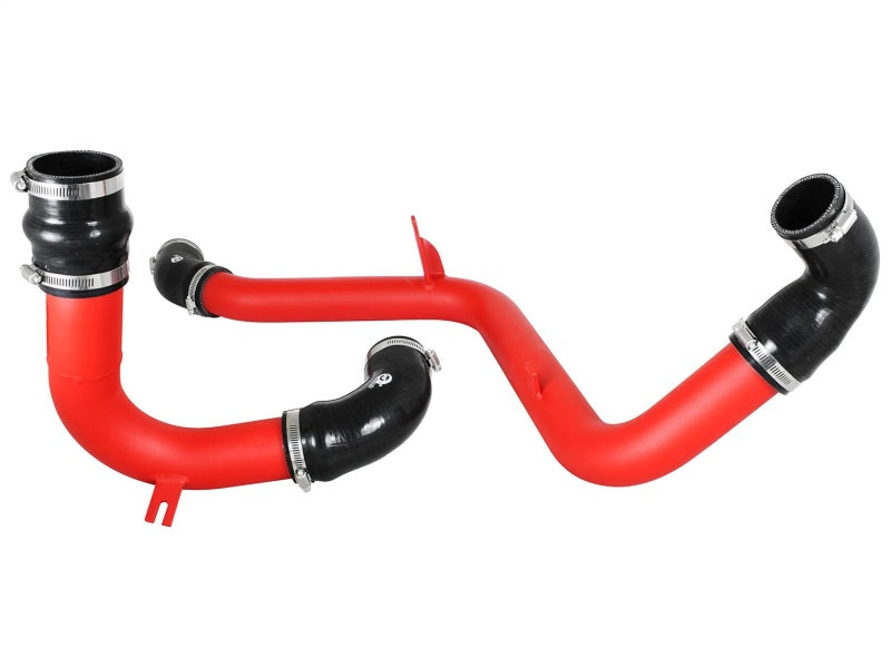 aFe BladeRunner 2.5in Red Intercooler Tubes Hot and Cold Side 12-16 Ford Focus ST 2.0L (t)