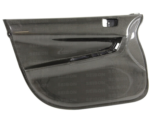 Seibon 08-12 Mitsubishi Evo Carbon Fiber Front Door Panels