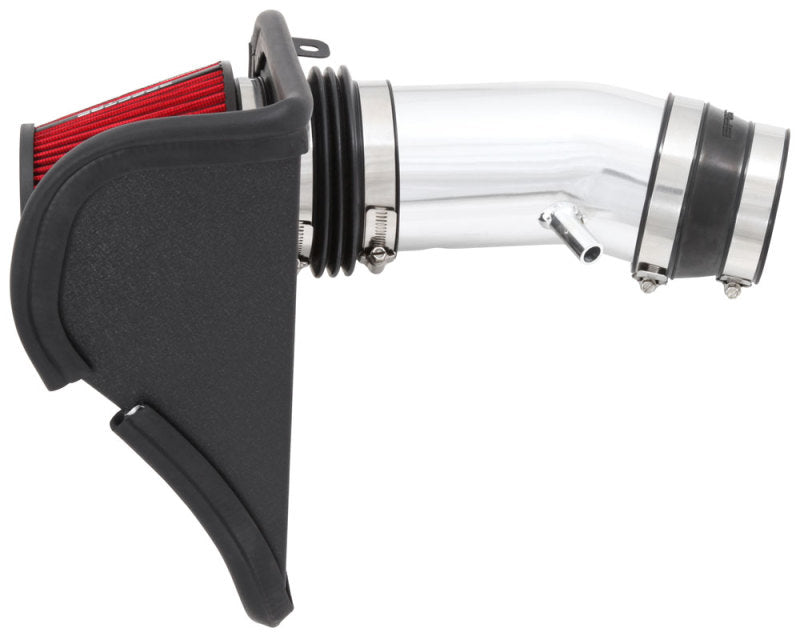 Spectre 11-14 Challenger/Charger V8-6.4L F/I Air Intake Kit - Polished w/Red Filter