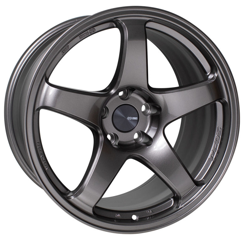 Enkei PF05 18x7.5 5x100 48mm Offset 75mm Bore Dark Silver Wheel