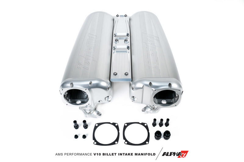 AMS Performance V10 Audi R8 / Lamborghini Huracan / Performante Billet Intake Manifold - CLR Anodize