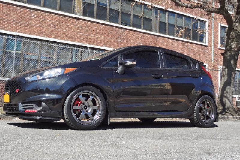 Rally Armor 13-19 Ford Fiesta ST Black UR Mud Flap w/Silver Logo