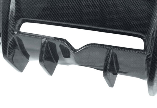 Seibon 12-13 BRZ/FRS Carbon Fiber Rear Diffuser Cover