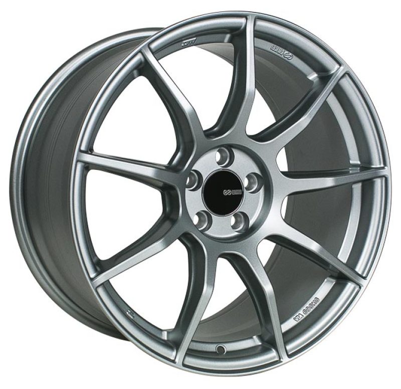 Enkei TS9 17x9 5x114.3 35mm offset 72.6mm Bore Platinum Grey