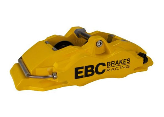 EBC Racing 05-11 Ford Focus ST (Mk2) Front Right Apollo-4 Yellow Caliper