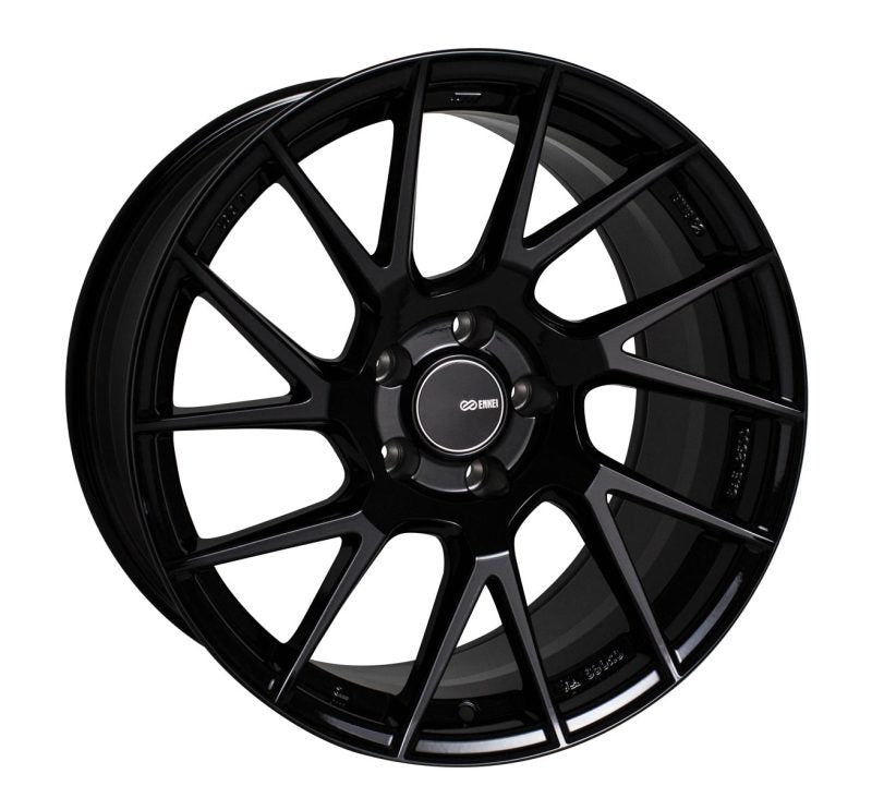 Enkei TM7 18x8.5 5x100 45mm Offset 72.60 Bore - Black Wheel