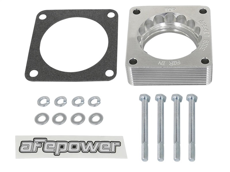 aFe Silver Bullet Throttle Body Spacer 03-06 Nissan 350Z V6 3.5L (VQ35DE)