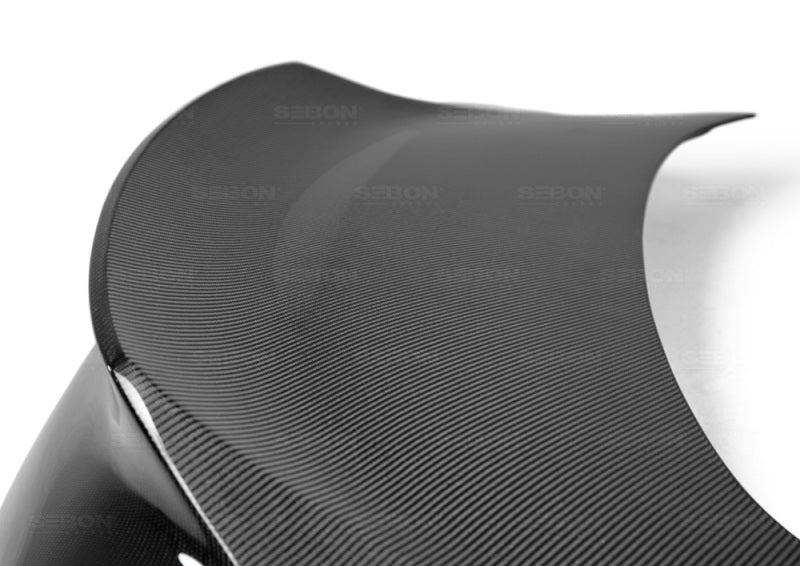 Seibon 08-09 Infiniti G37 2-door C-Style Carbon Fiber Trunk Lid