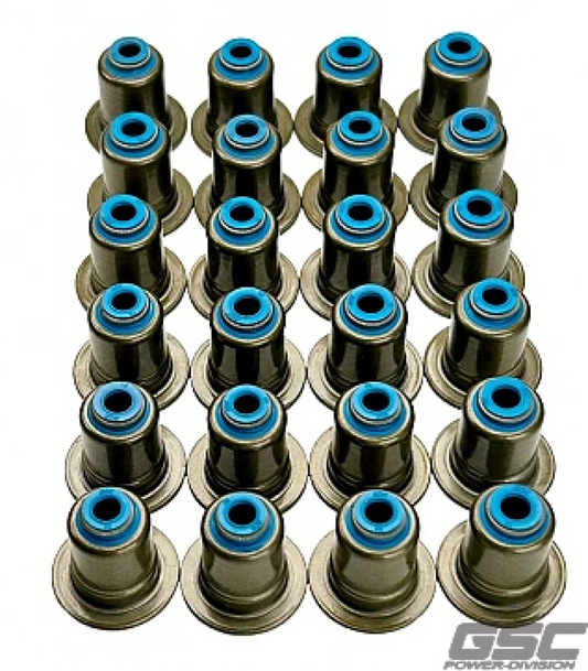 GSC P-D Toyota Supra/BMW B58/N54/S55/S58 Viton Intake Valve Stem Seals - Set of 12