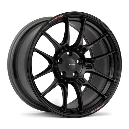 Enkei GTC02 19x9.5 5x114.3 45mm Offset 75mm Bore Matte Black Wheel