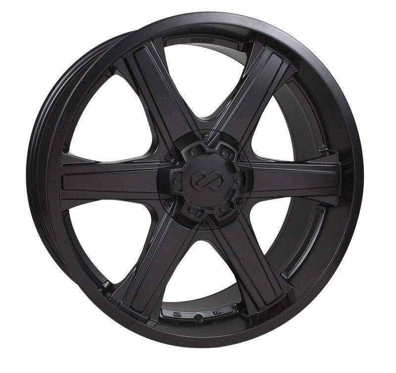 Enkei BHAWK 18x8.5 6x139.7 30mm Offset 78mm Bore Black Wheel