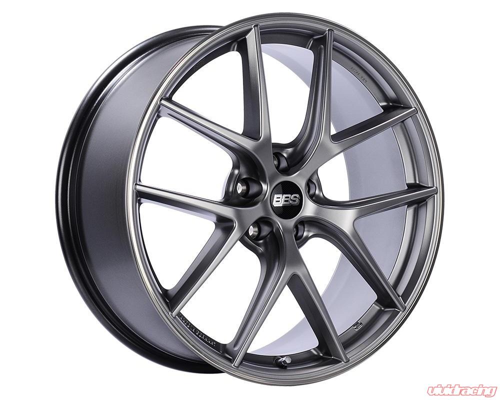 BBS CI-R Wheel 19x9.5 5x114.3 40mm Platinum Silver | Polished Rim