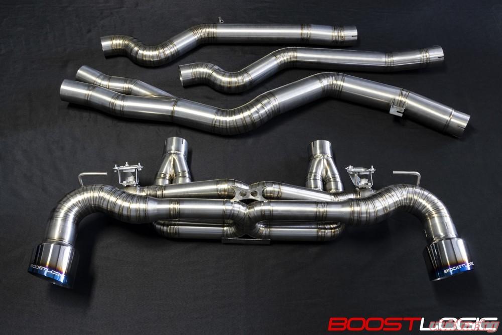 Boost Logic Titanium Exhaust Valved Catback Toyota MKV Supra