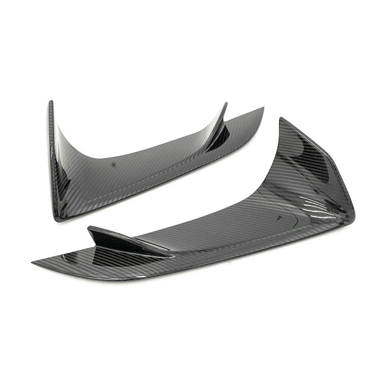 LE Dry Carbon Fiber Lower Front Bumper Covers - Toyota Supra 2020+