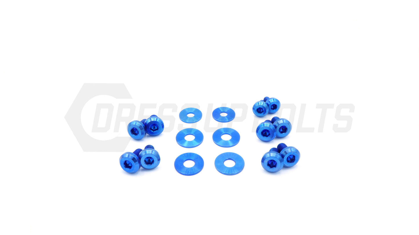 Subaru BRZ (2013-2019) Titanium Dress Up Bolts Trunk Kit - DressUpBolts.com