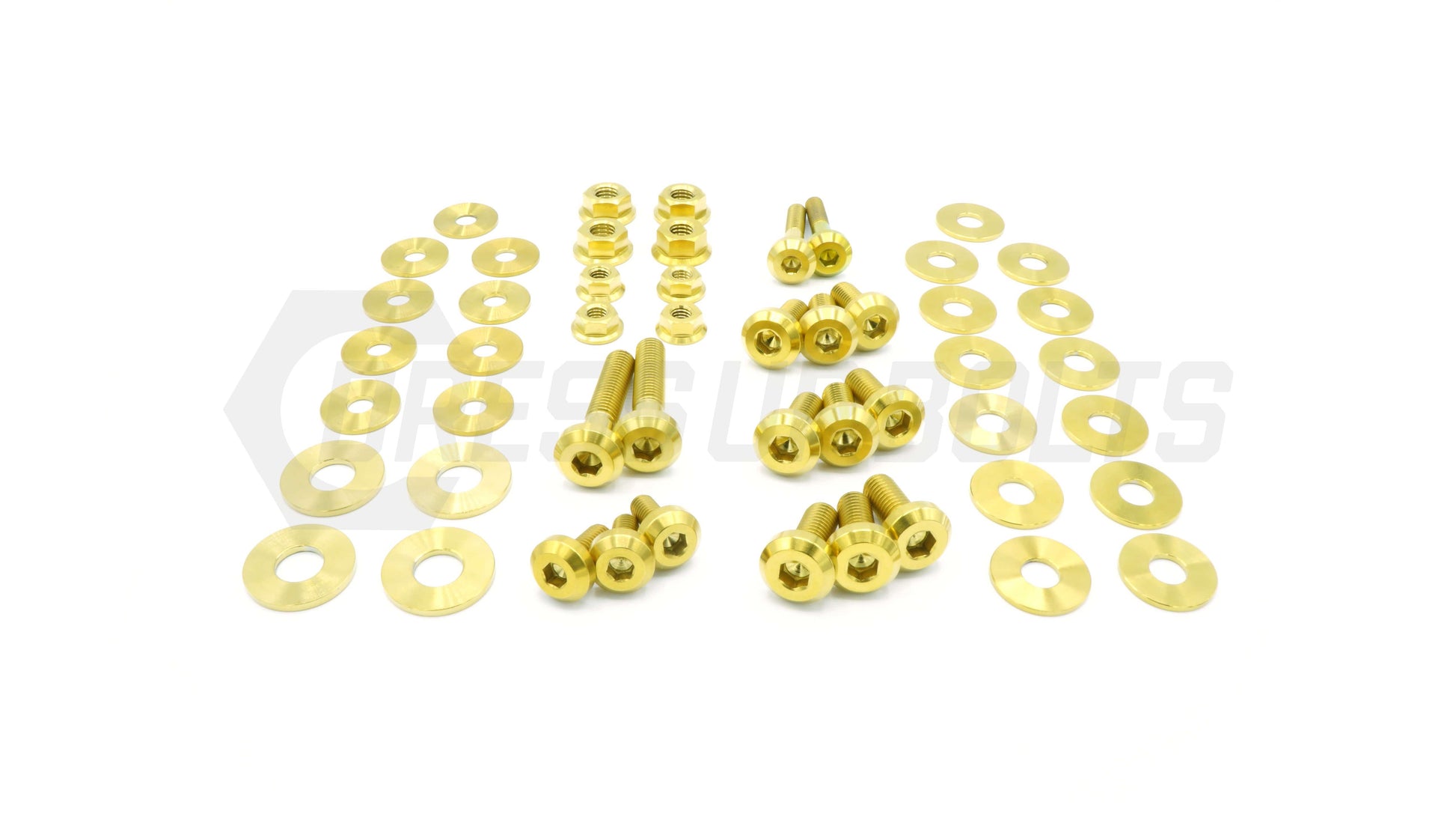 Dress Up Bolts Stage 1 Titanium Hardware Engine Bay Kit - Toyota Supra MKV - DressUpBolts.com