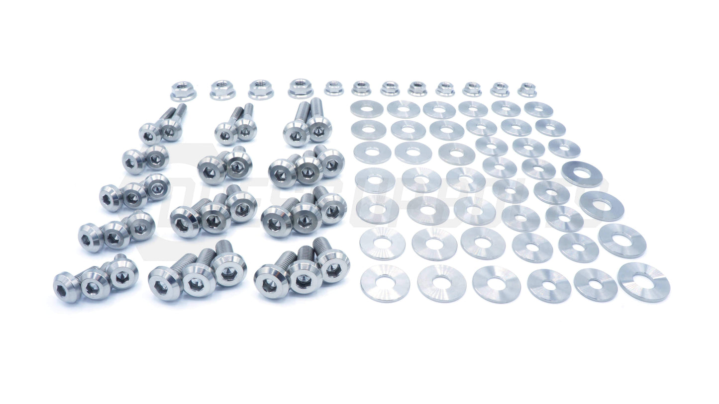 Dress Up Bolts Stage 2 Titanium Hardware Engine Bay Kit - Toyota Supra MKV - DressUpBolts.com