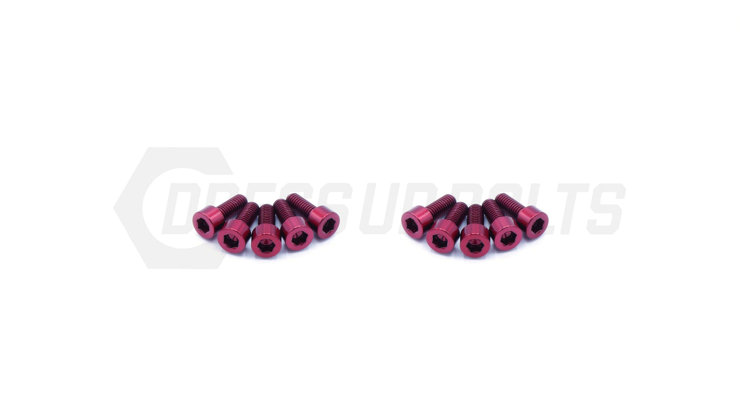 2JZ-GTE Non-VVTI Titanium Dress Up Bolts Coil Pack Cover Kit - DressUpBolts.com