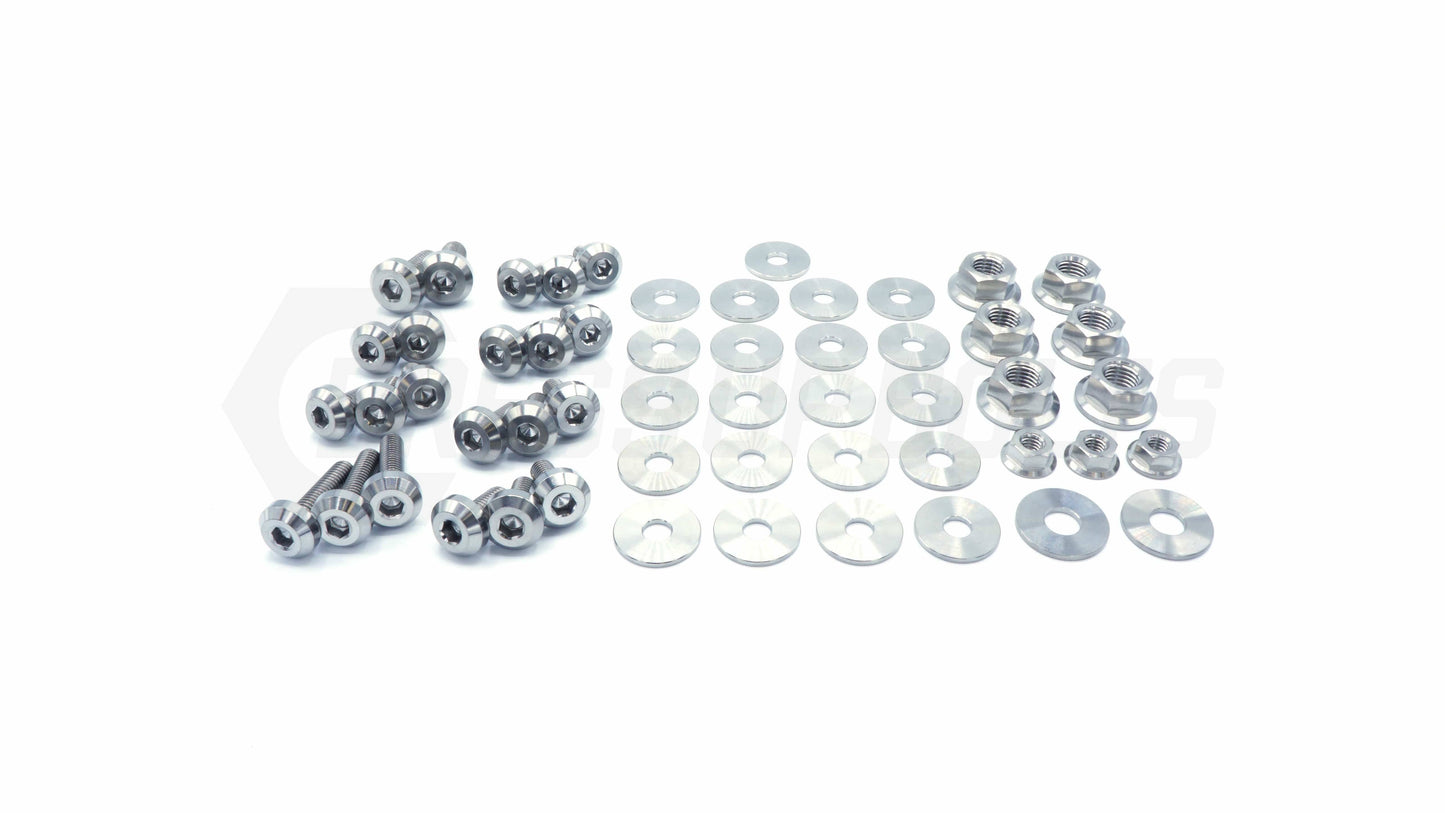 Dress Up Bolts Stage 1 Titanium Hardware Engine Bay Kit - Toyota Supra MKIII (1986-1992)