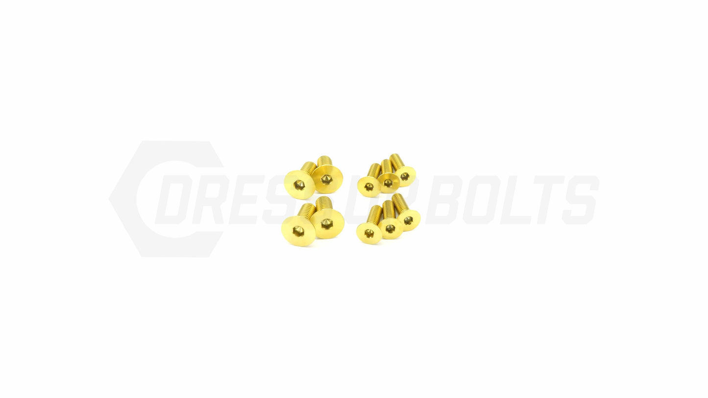 Dress Up Bolts Titanium Hardware Door Kit - Toyota Supra MKIII (1986-1992)