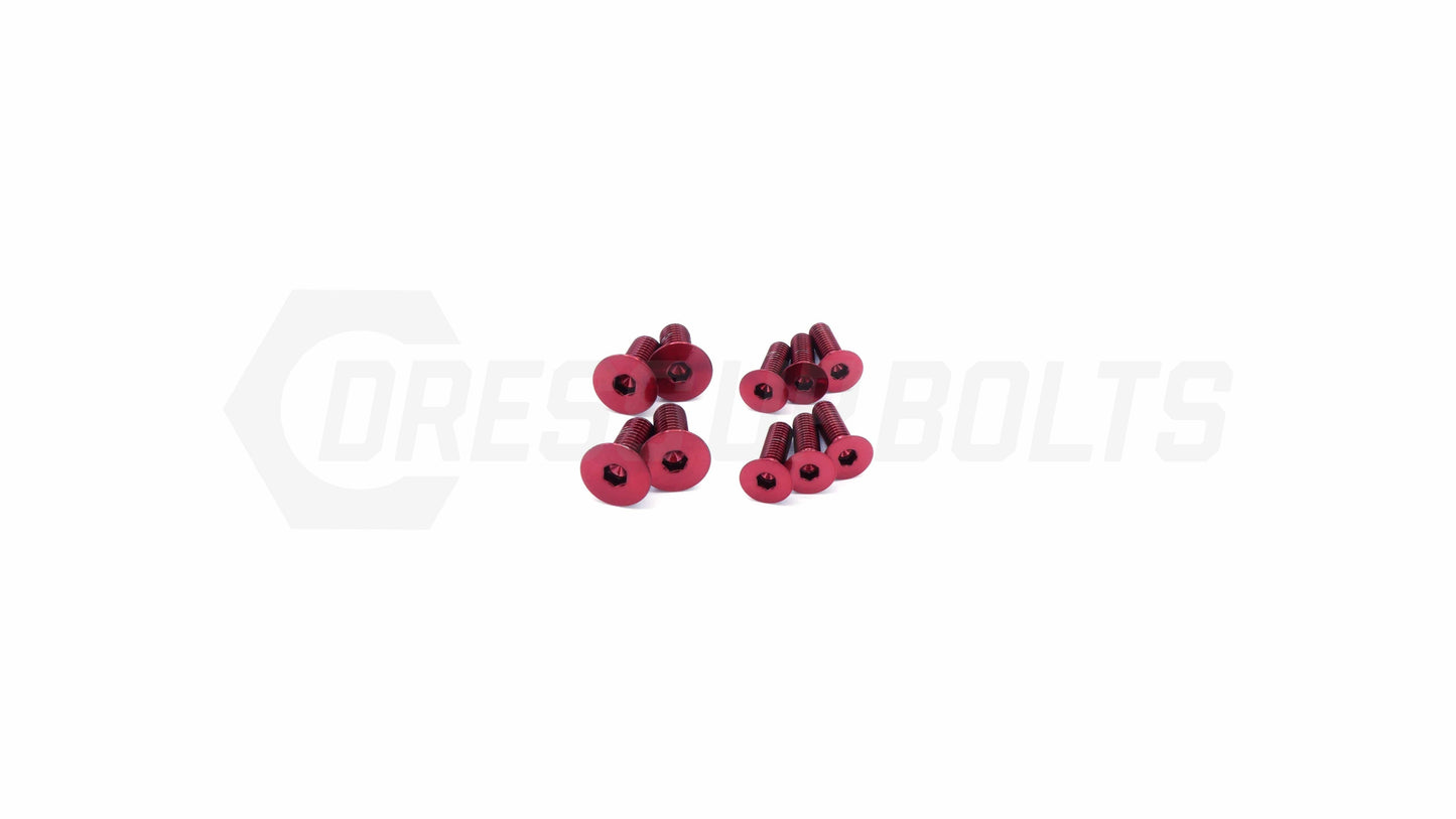 Dress Up Bolts Titanium Hardware Door Kit - Toyota Supra MKIII (1986-1992)