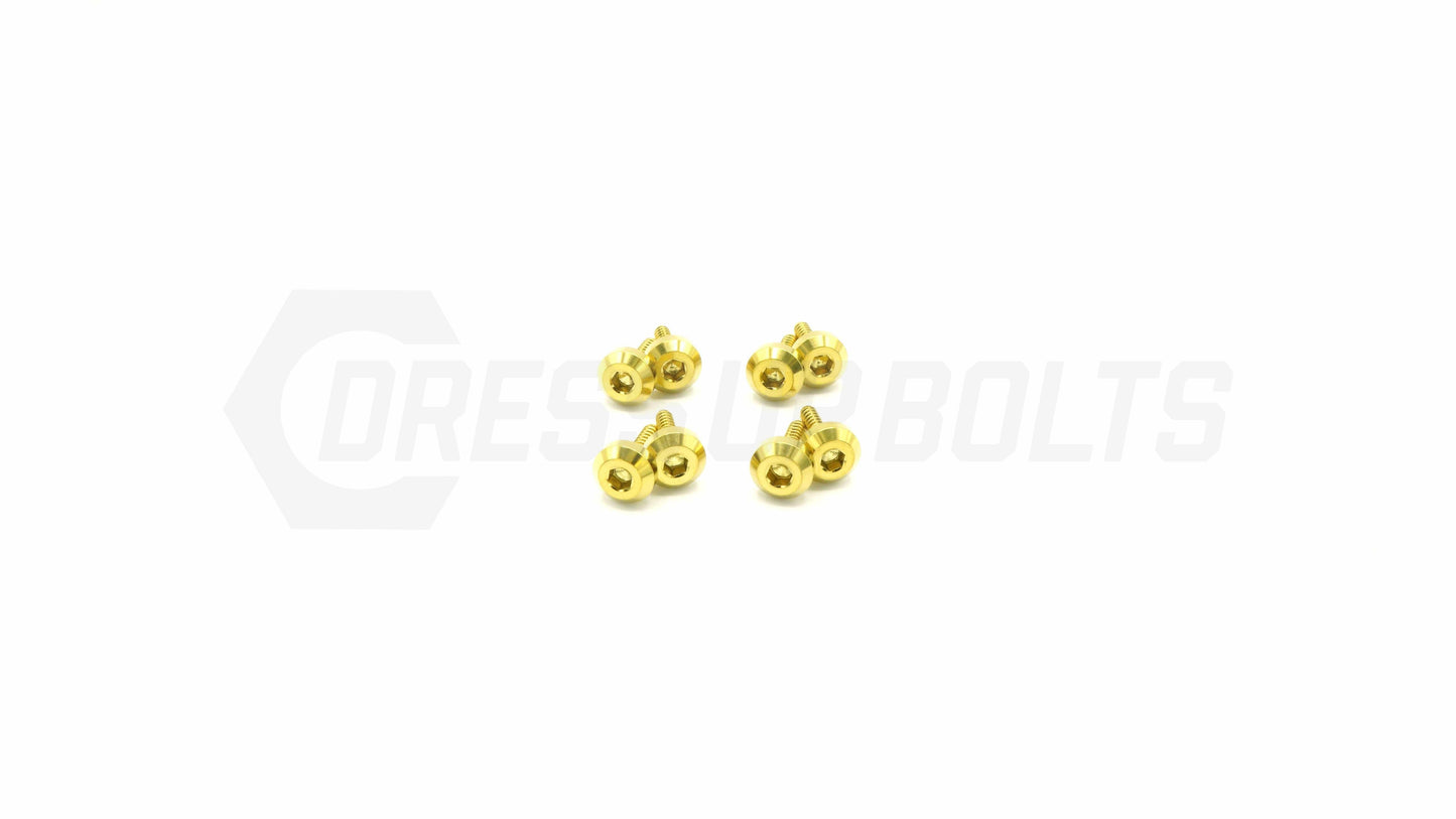 Dress Up Bolts Titanium Hardware Headlight Kit - Toyota Supra MKIII (1986-1992)