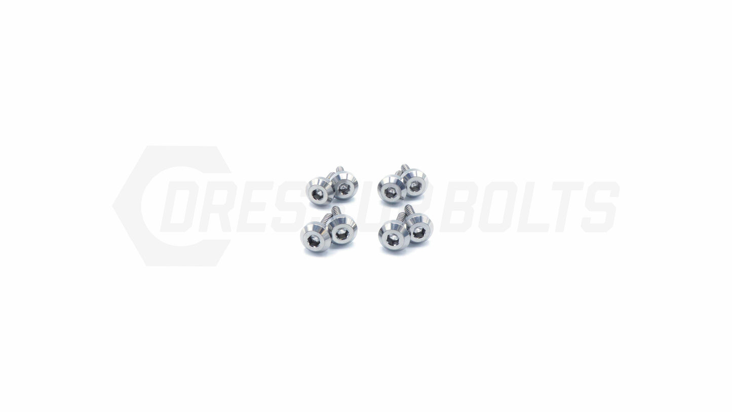 Dress Up Bolts Titanium Hardware Headlight Kit - Toyota Supra MKIII (1986-1992)