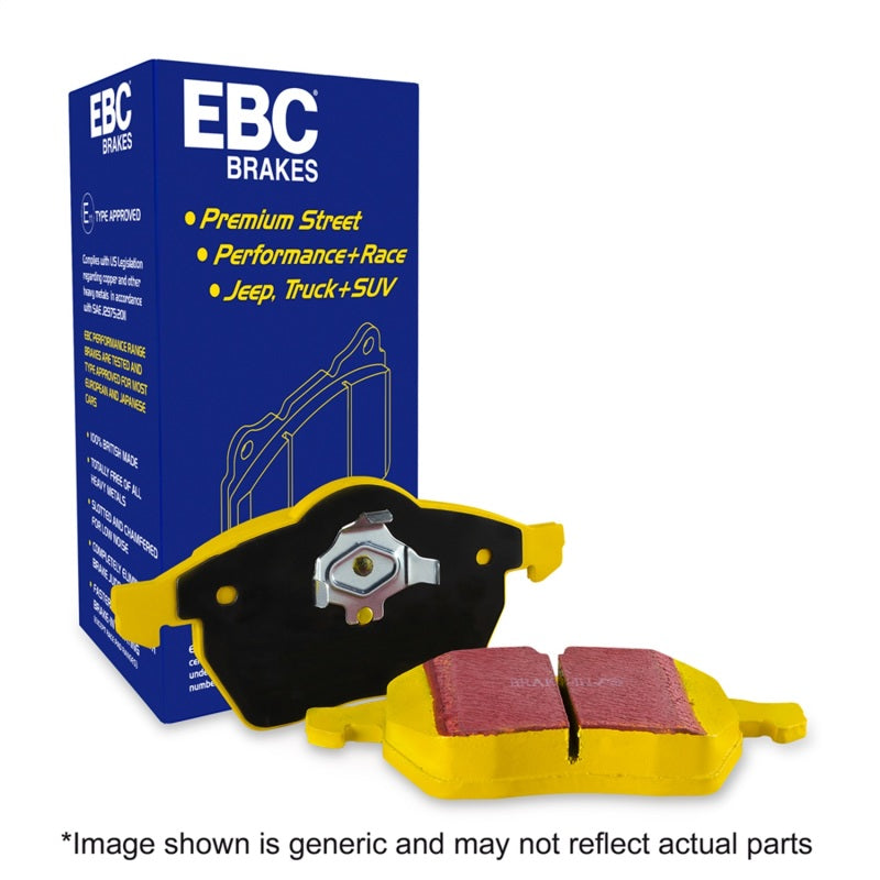 EBC 02-05 Mitsubishi Lancer 2.0 ES Yellowstuff Front Brake Pads