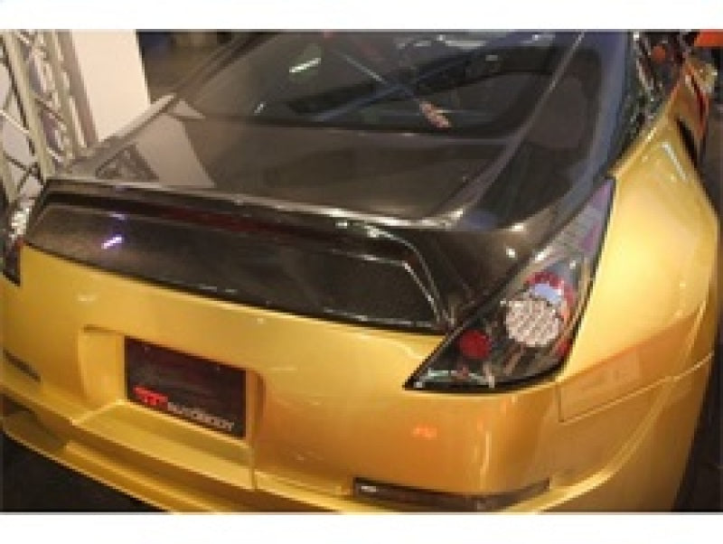 Spyder Nissan 350Z 03-05 Euro Style Tail Lights Black ALT-YD-N350Z02-BK