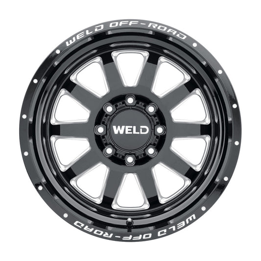 Weld Off-Road W102 20X9.0 Stealth 5X114.3 5X127 ET20 BS5.75 Gloss Black MIL 78.1