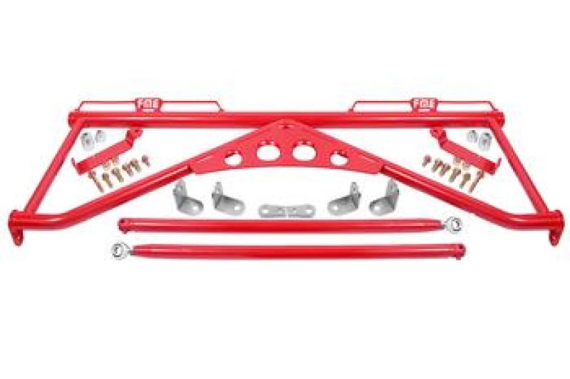 BMR 15-20 Ford Mustang Harness Bar - Red