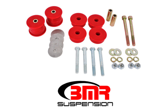 BMR 15-17 S550 Mustang Differential Bushing Kit (Polyurethane) - Red