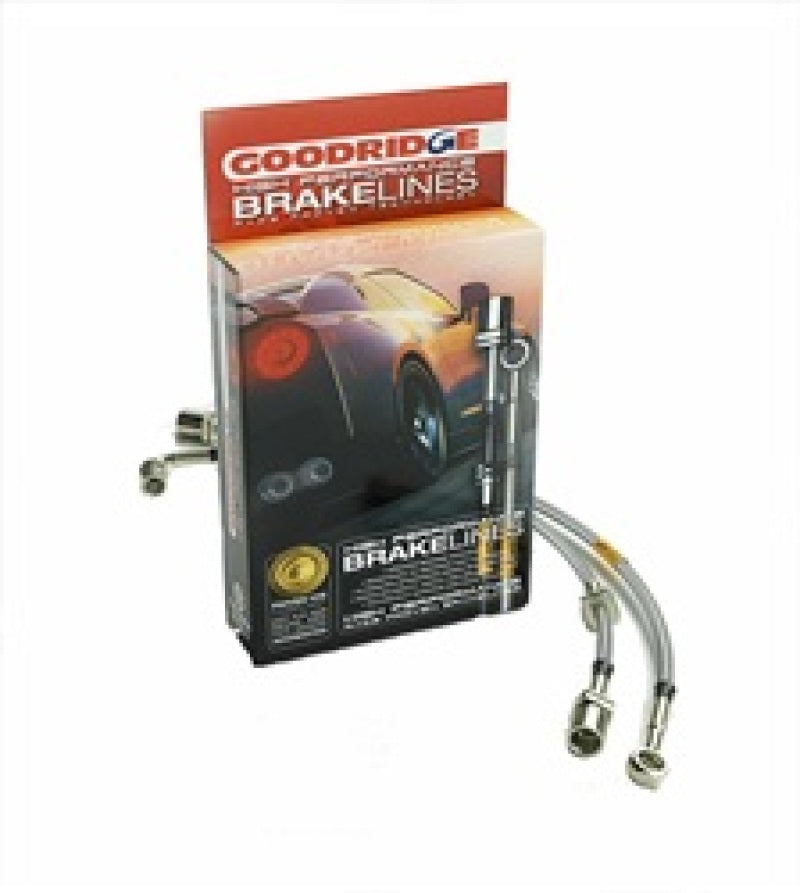 Goodridge 14-17 Nissan GT-R (NISMO Only) SS Brake Line Kit