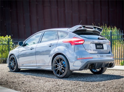 Borla 16-17 Focus RS Turbocharged 2.3L Single Split Exit ATAK Catback Exhaust Carbon Tips