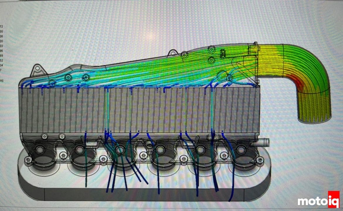 CSF A90/91 Supra Charge-Air Cooler Manifold