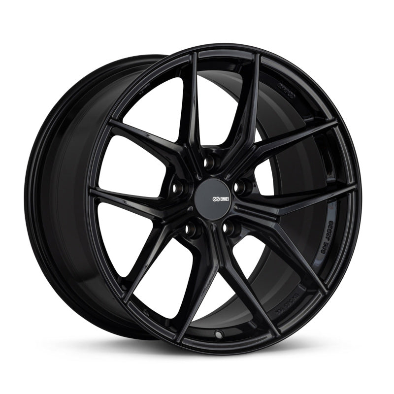 Enkei TSR-X 18x9.5 45mm Offset 5x100 BP Gloss Black Wheel