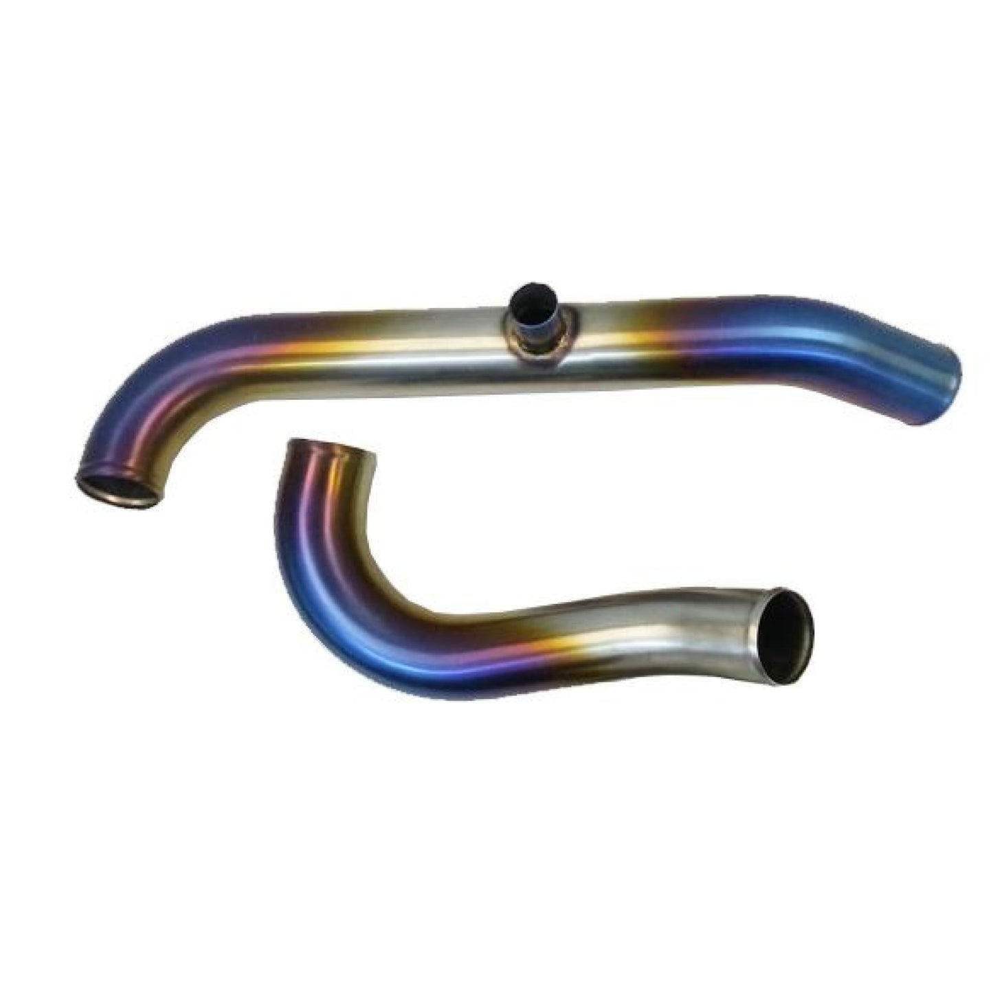 ETS 03-06 Mitsubishi Evo 8/9 2.5 Titanium Short Route Upper Intercooler Piping - Mitsubishi Evolution 8/9