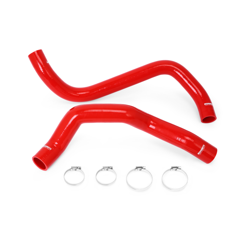 Mishimoto 2001-2004 Ford Mustang 3.8L V6 Red Silicone Hose Kit