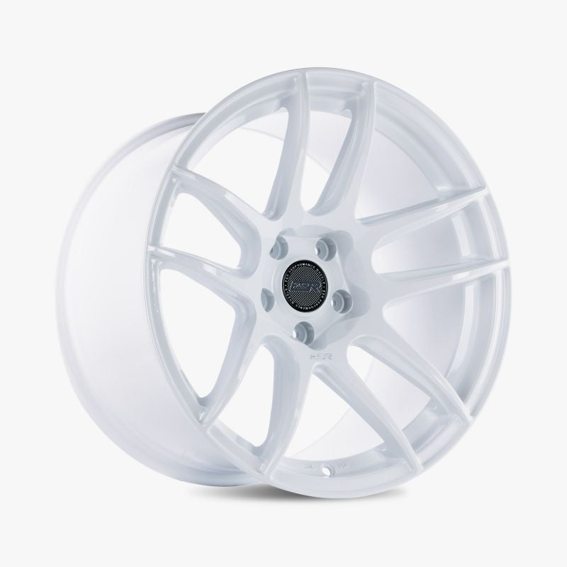 ESR CS8 18x9.5+35 5x108 gloss white