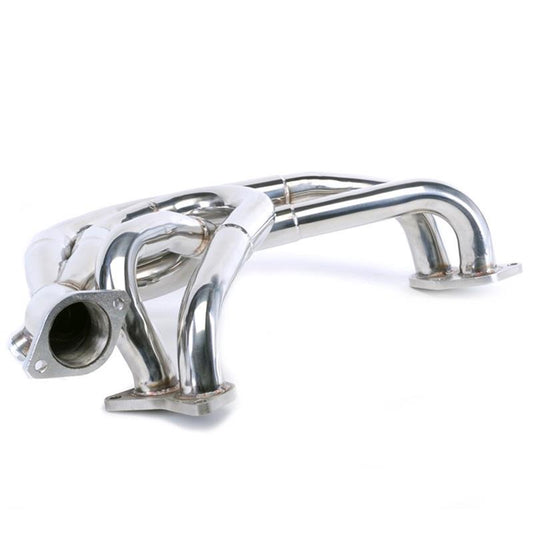 ALPHA SERIES RACE HEADER; 4-1 STEPPED EQUAL-LENGTH DESIGN; TRUE 4-1 MERGE COLLECTOR; NO FRONT CAT CONVERTER; STAINLESS STEEL;